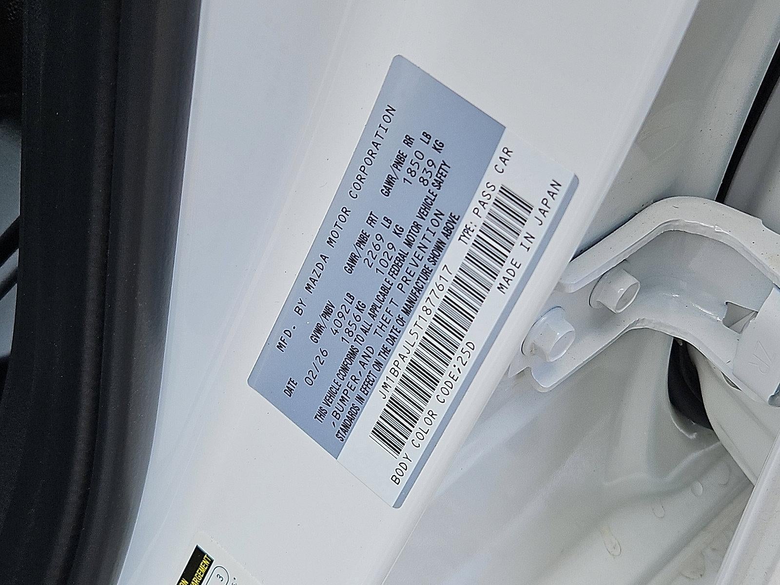 2026 Mazda Mazda3 Hatchback 2.5 S