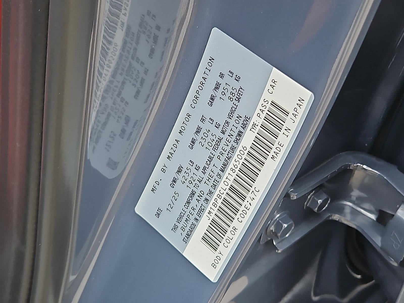 2026 Mazda Mazda3 Sedan 2.5 S Carbon Edition AWD