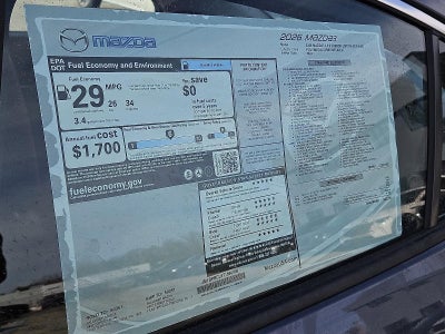 2026 Mazda Mazda3 Sedan 2.5 S Carbon Edition AWD