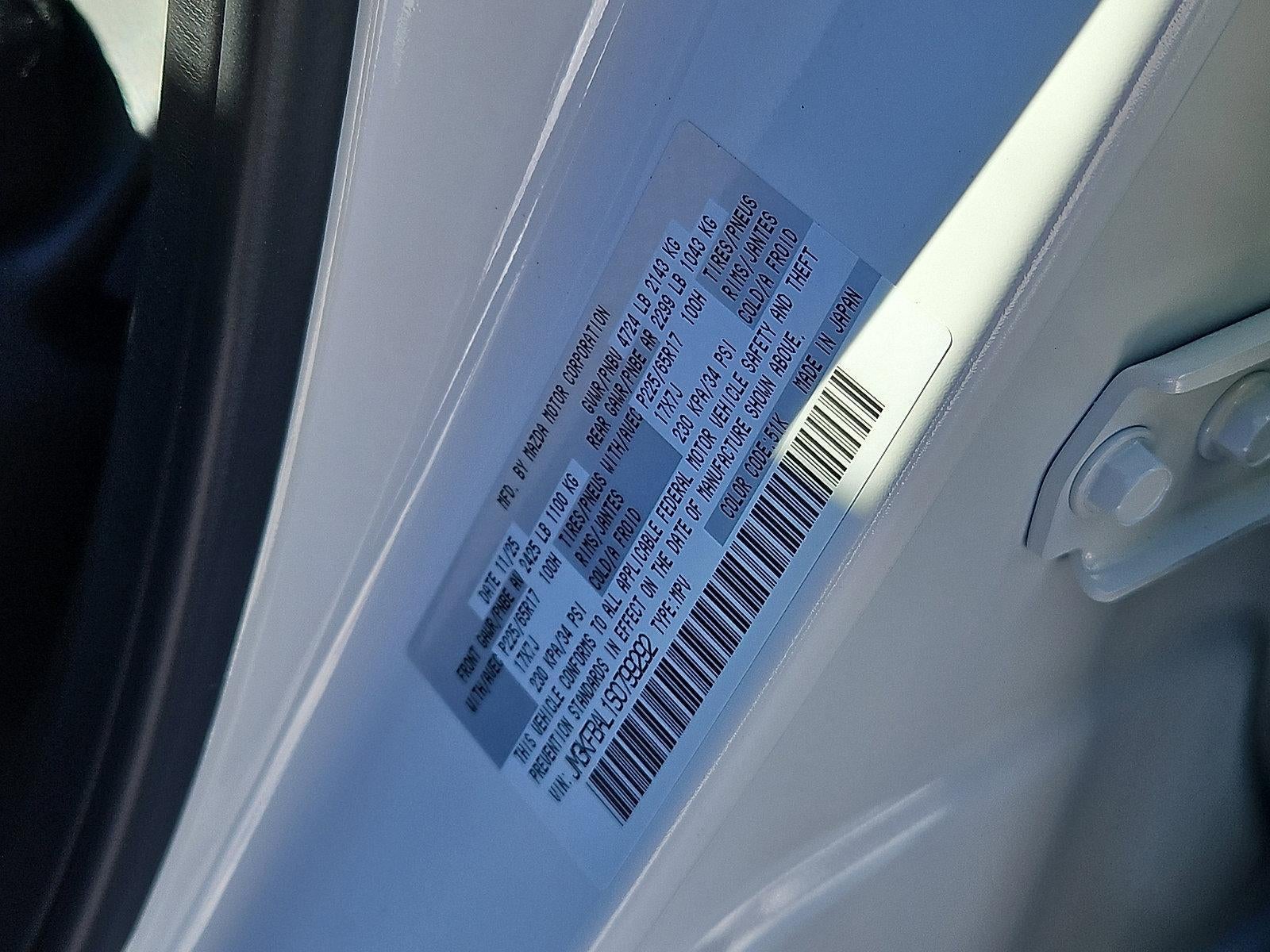 2025 Mazda Mazda CX-5 2.5 S AWD