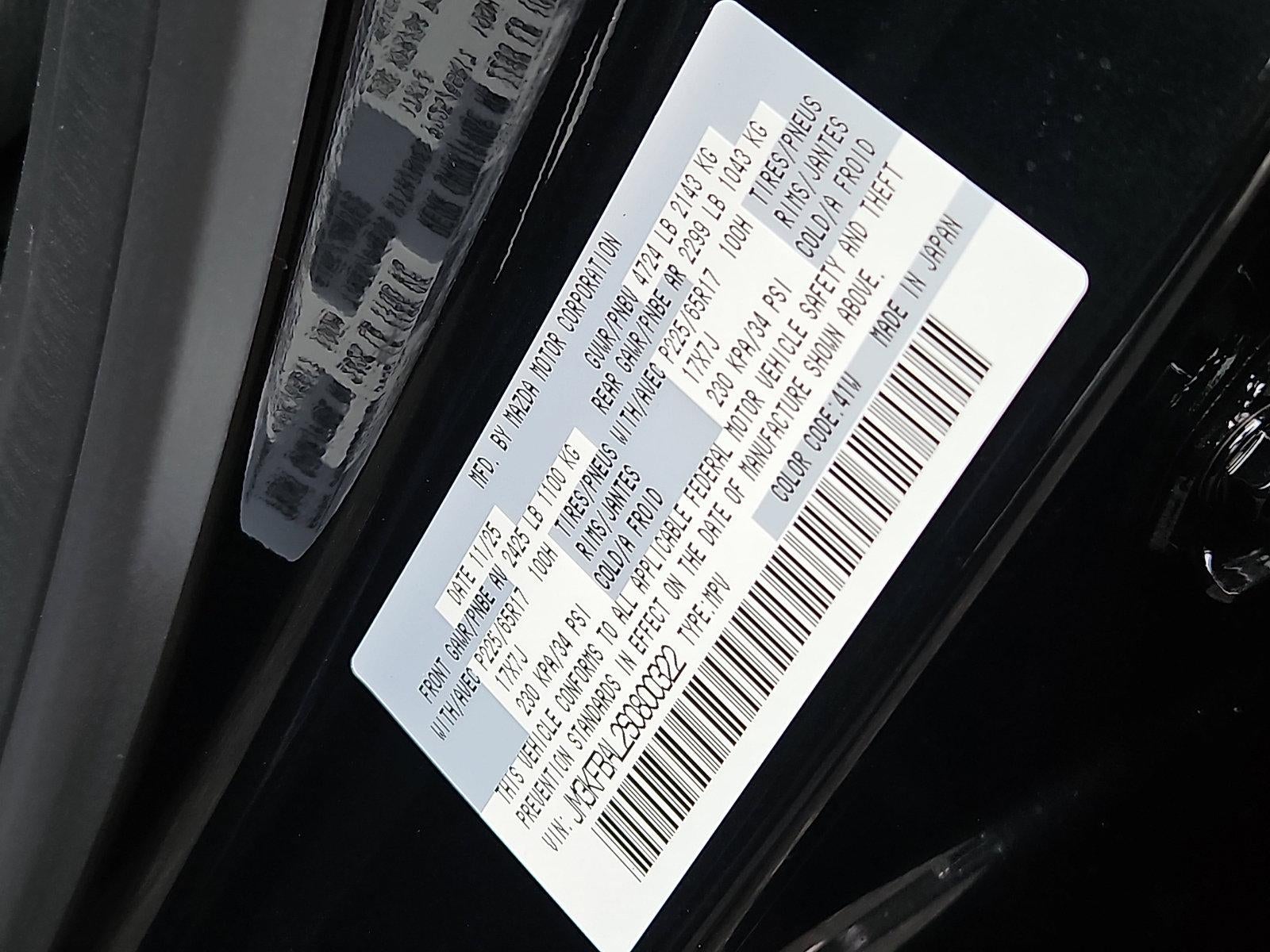 2025 Mazda Mazda CX-5 2.5 S AWD