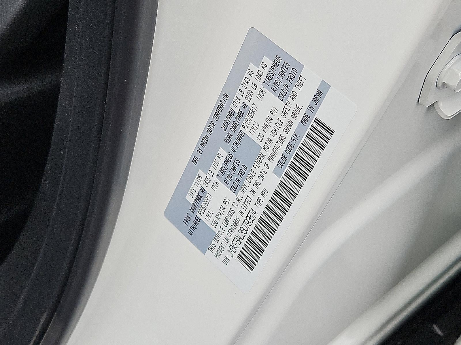 2025 Mazda Mazda CX-5 2.5 S AWD