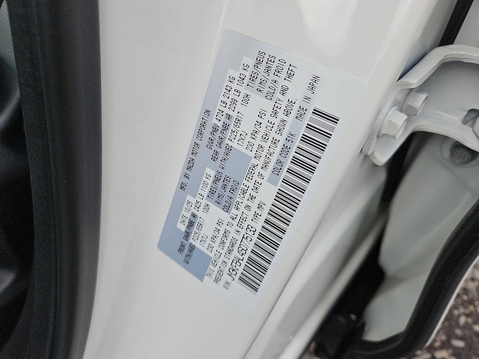 2025 Mazda Mazda CX-5 2.5 S AWD