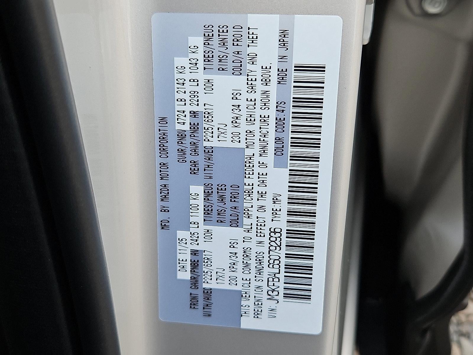 2025 Mazda Mazda CX-5 2.5 S AWD