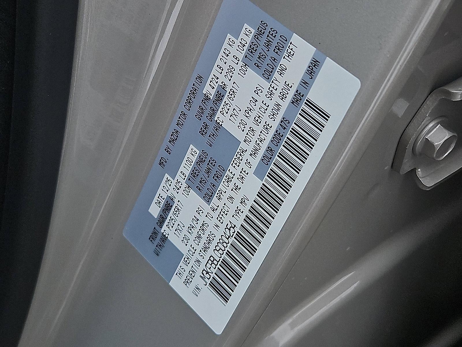 2025 Mazda Mazda CX-5 2.5 S Select AWD