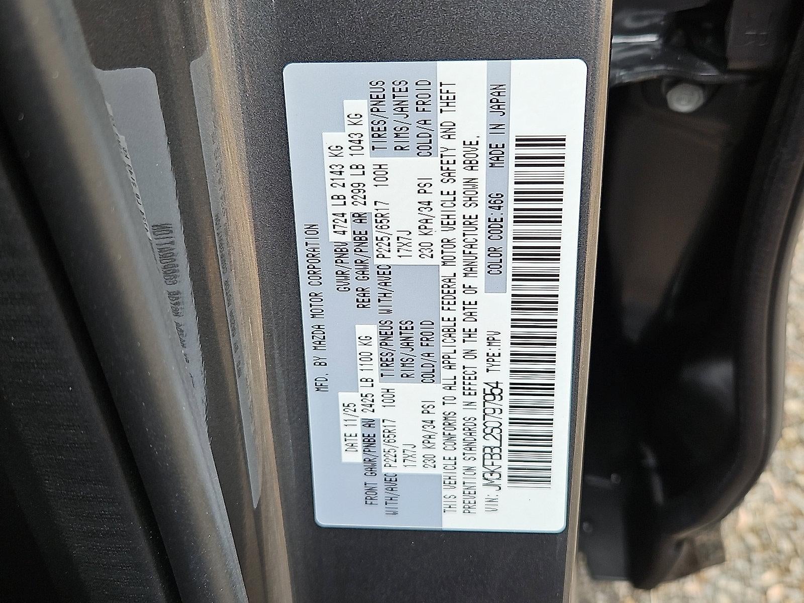 2025 Mazda Mazda CX-5 2.5 S Select AWD