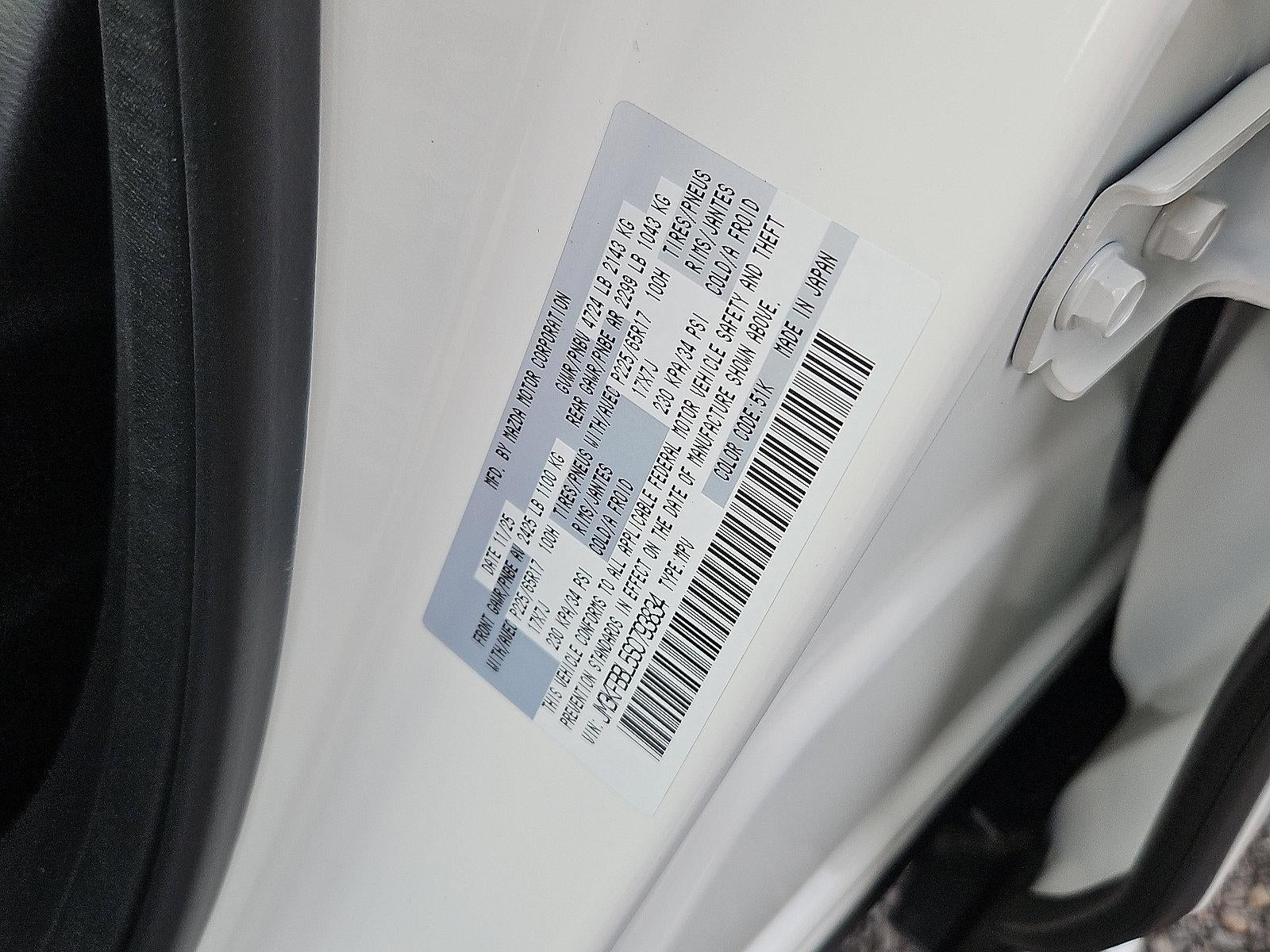 2025 Mazda Mazda CX-5 2.5 S Select AWD