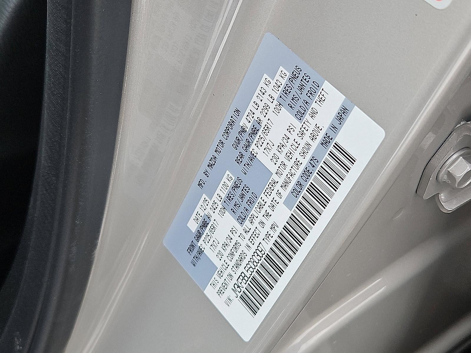 2025 Mazda Mazda CX-5 2.5 S Select AWD