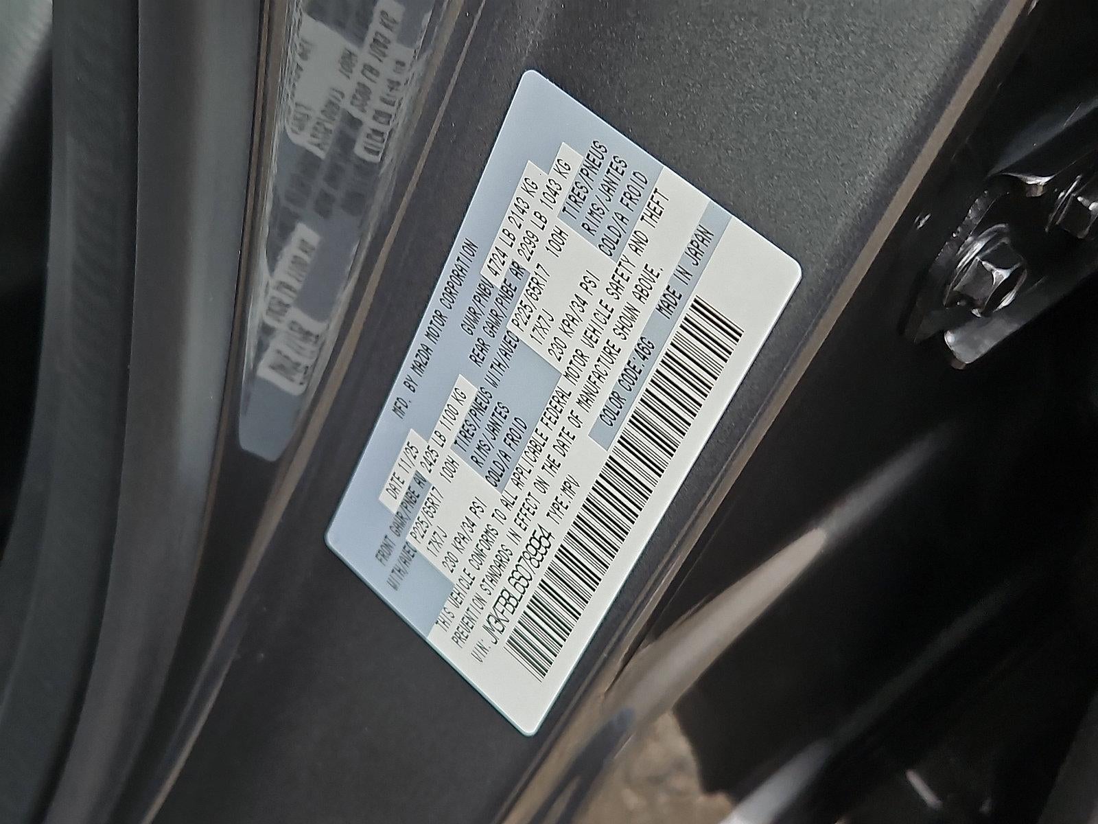 2025 Mazda Mazda CX-5 2.5 S Select AWD