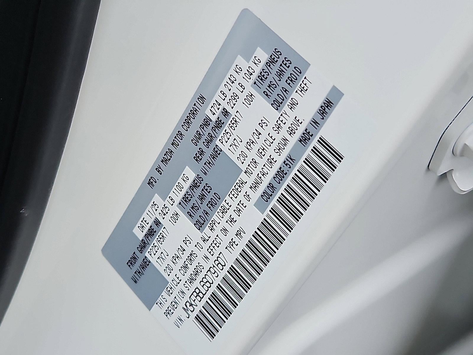 2025 Mazda Mazda CX-5 2.5 S Select AWD