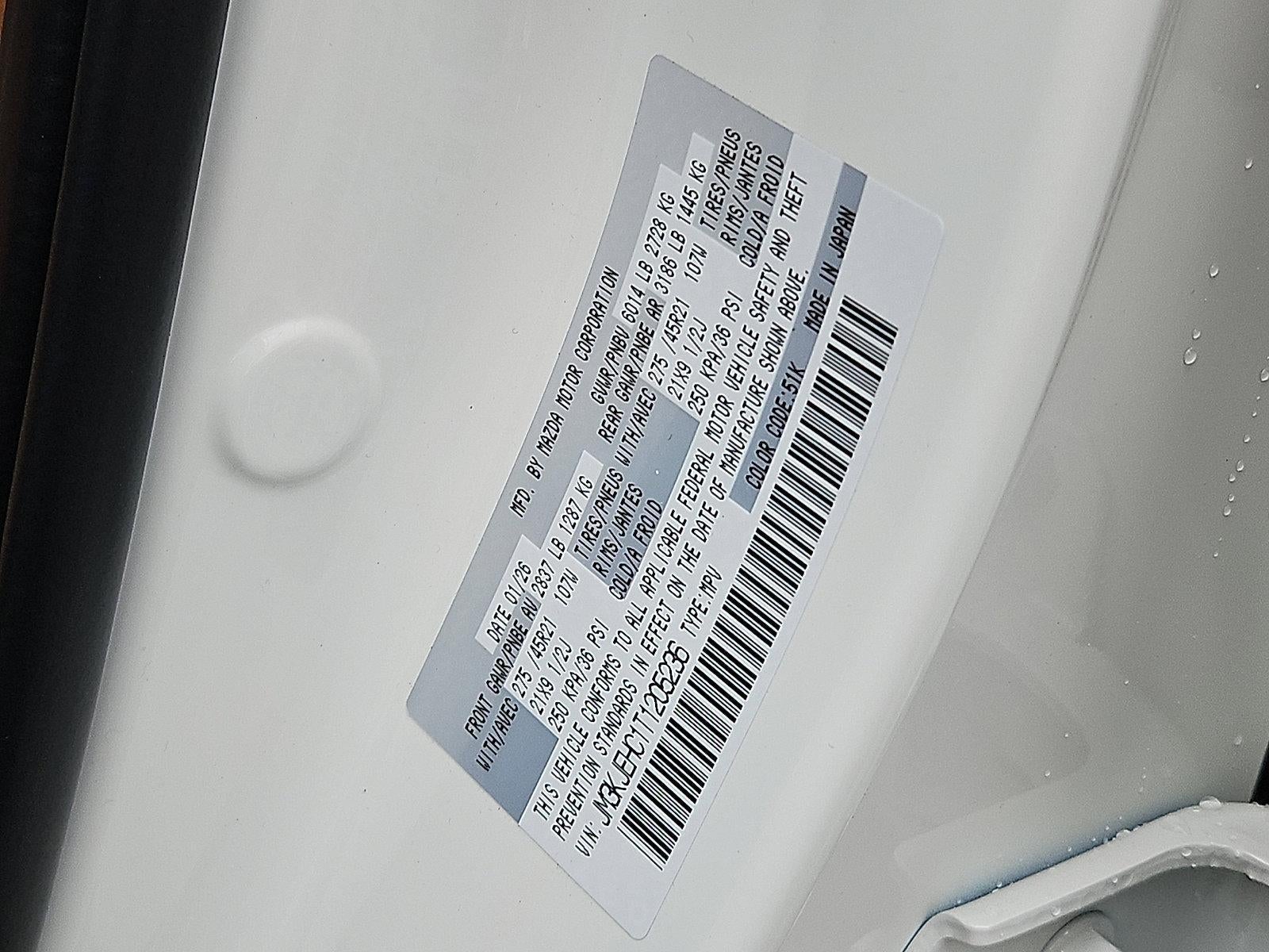 2026 Mazda Mazda CX-70 3.3 Turbo S Premium Plus AWD