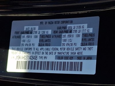 2026 Mazda Mazda CX-90 3.3 Turbo Select AWD