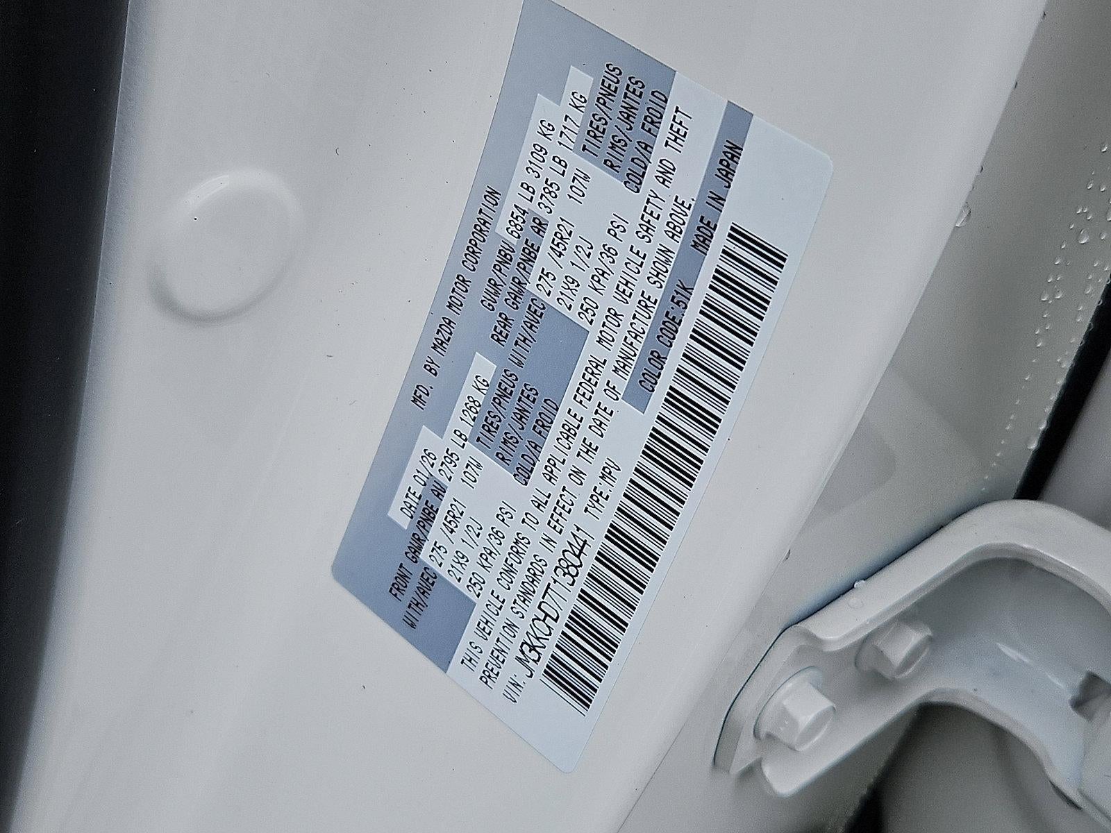 2026 Mazda Mazda CX-90 3.3 Turbo Premium Sport AWD