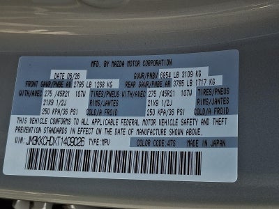 2026 Mazda Mazda CX-90 3.3 Turbo Premium Sport AWD