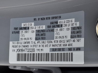2026 Mazda Mazda CX-5 2.5 S Select AWD