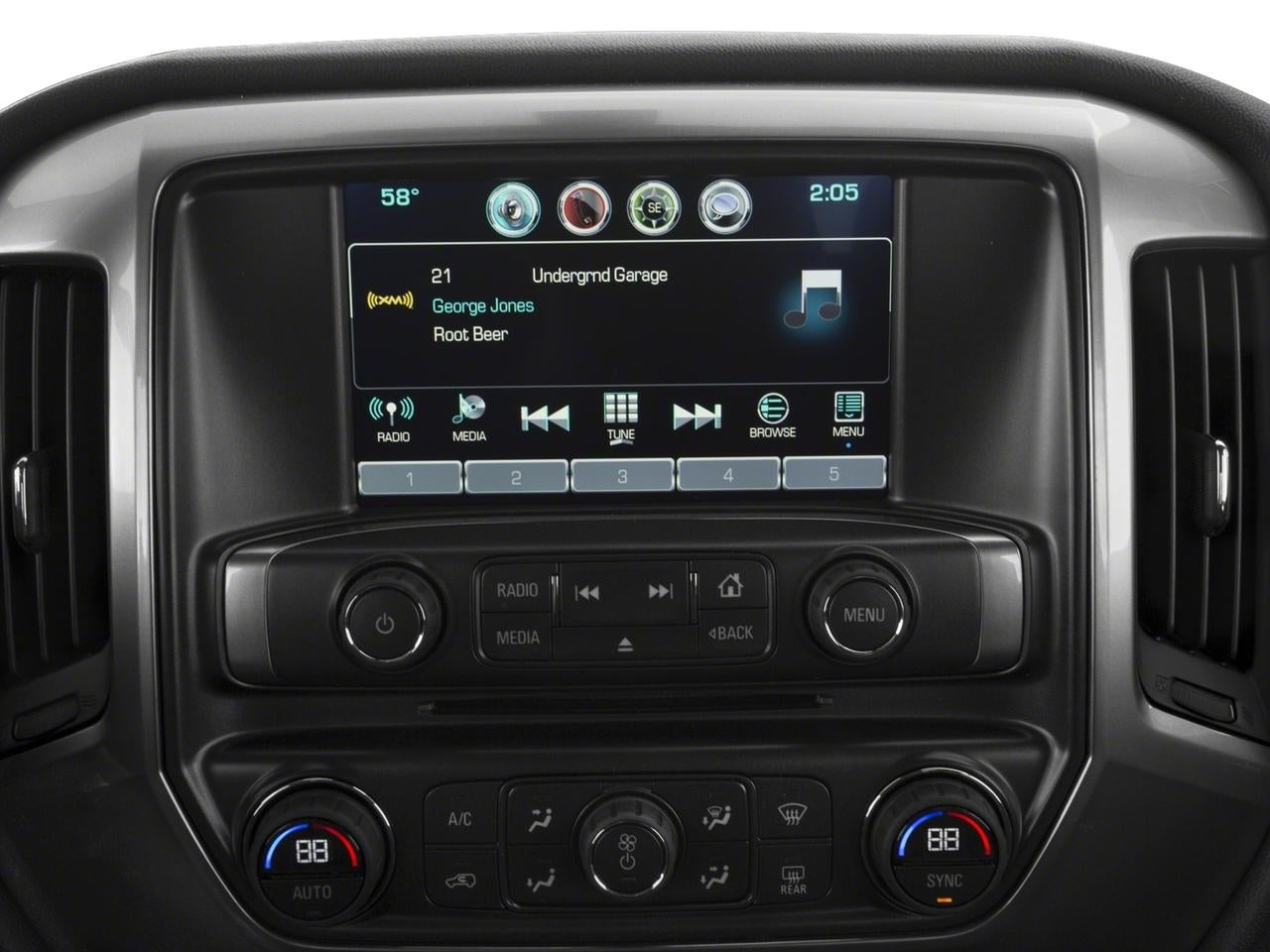 2018 Chevrolet Silverado 1500 Double Cab Standard Box 4-Wheel Drive LT