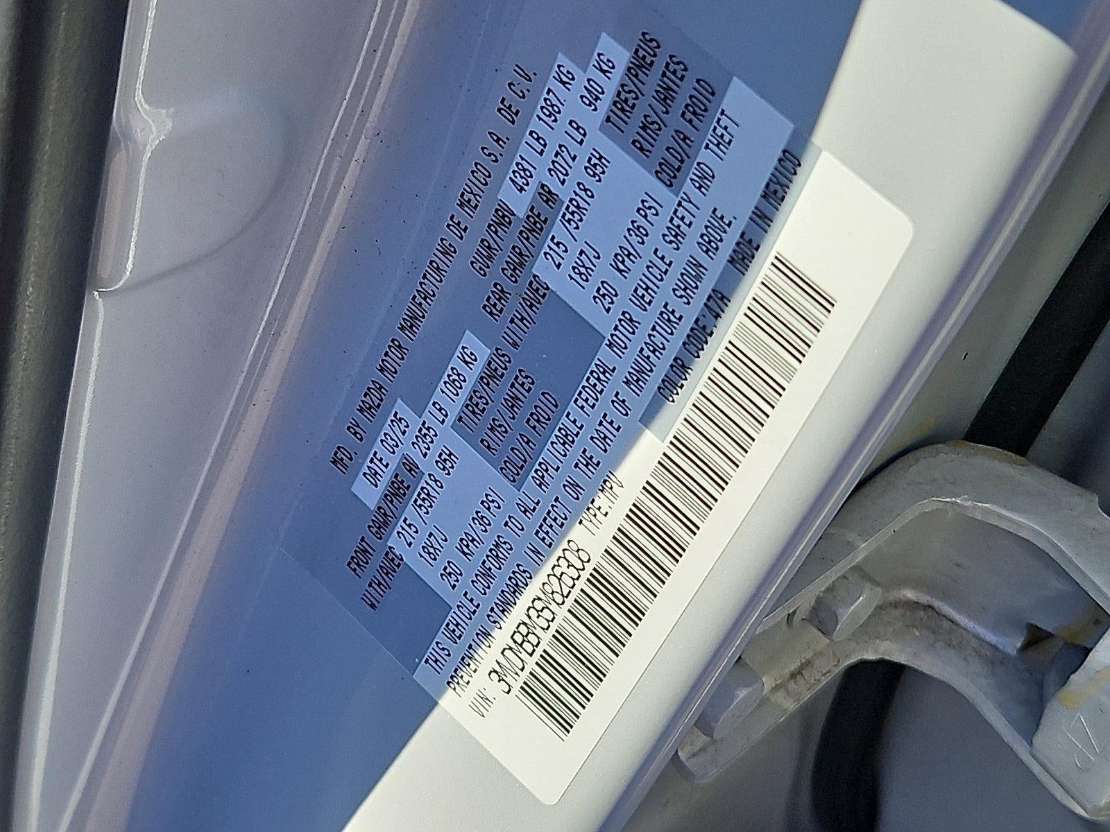 2025 Mazda Mazda CX-30 2.5 S Select Sport AWD