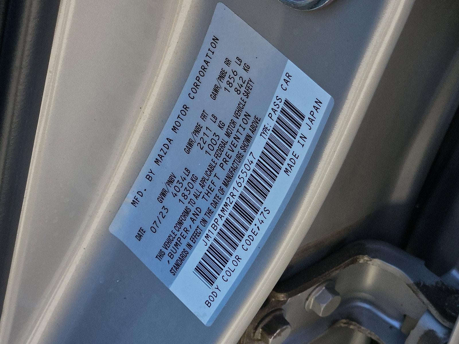 2024 Mazda Mazda3 Hatchback 2.5 S Premium Manual FWD