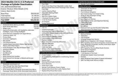 2024 Mazda Mazda CX-5 2.5 S Preferred Package AWD