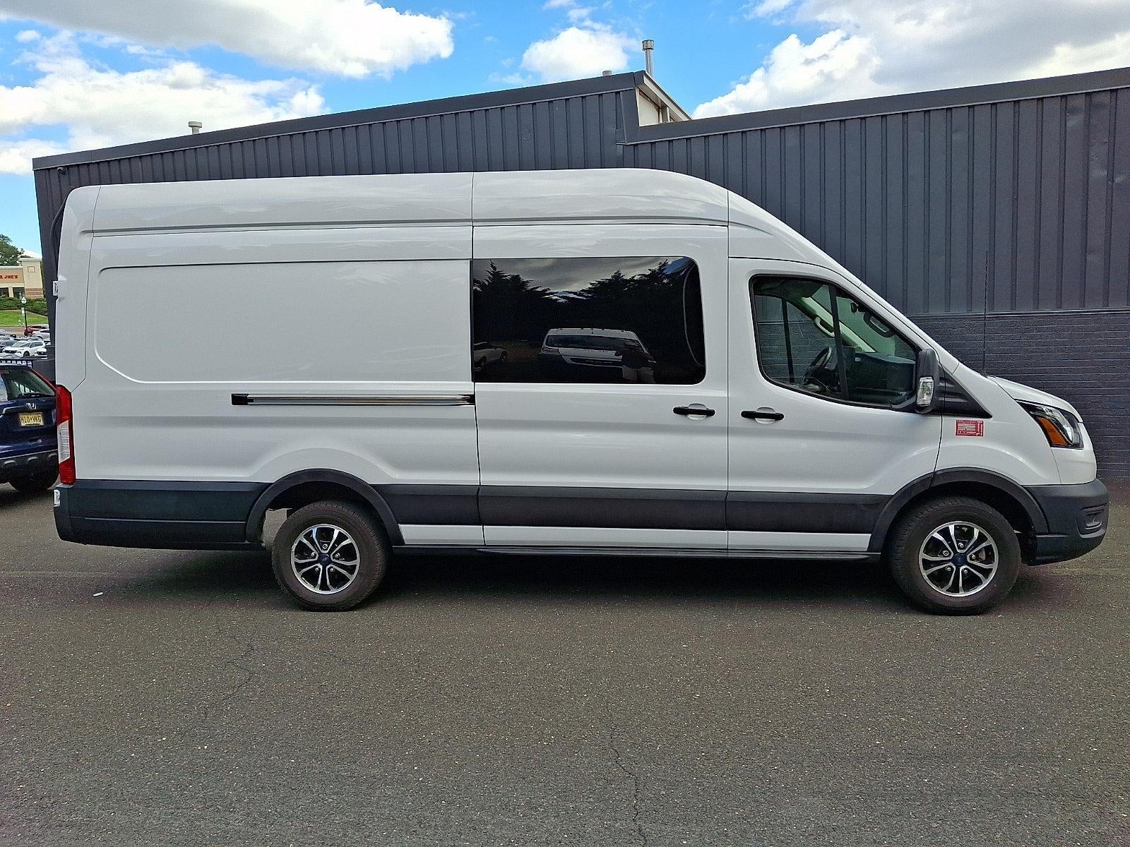 2022 Ford E-Transit Cargo Van T-350 148" EL Hi Rf 9500 GVWR RWD