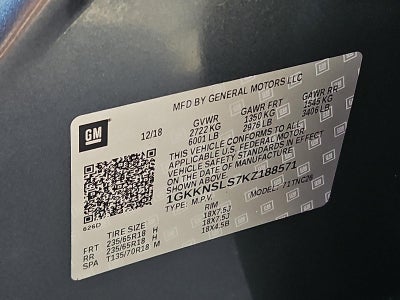 2019 GMC Acadia AWD SLE-2