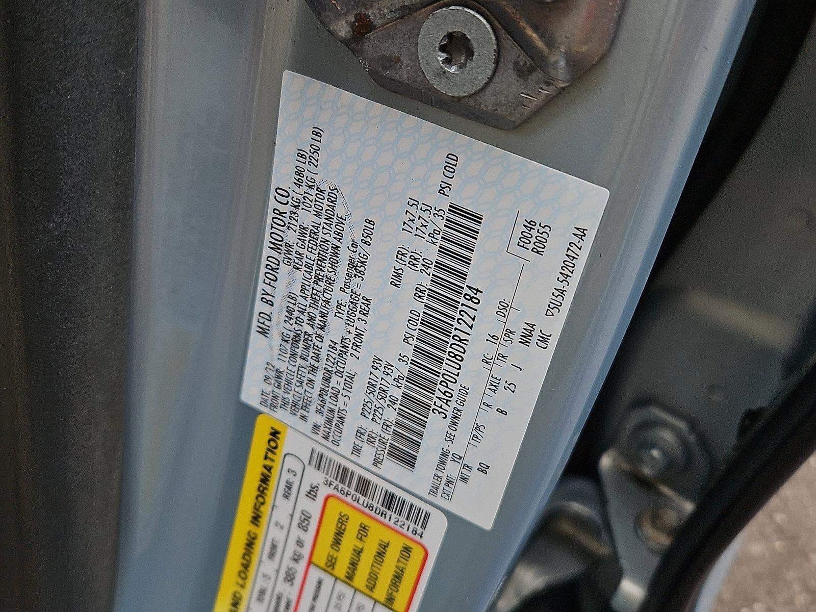 2013 Ford Fusion 4dr Sdn SE Hybrid FWD