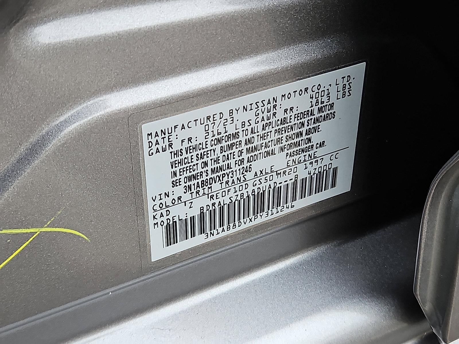 2023 Nissan Sentra SR