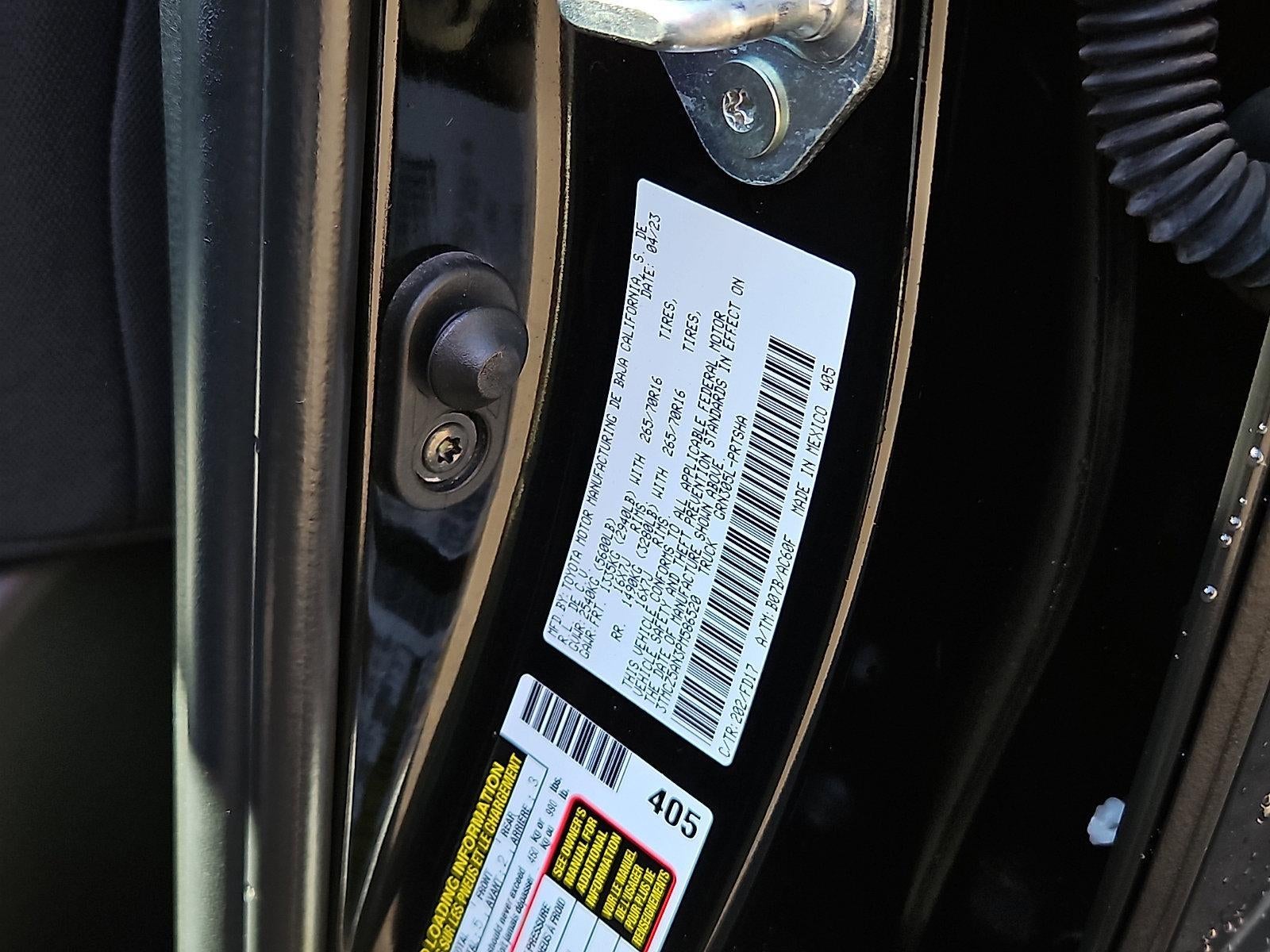 2023 Toyota Tacoma 4WD 4WD TRD Off Road Double Cab 5' Bed V6 AT (Natl)