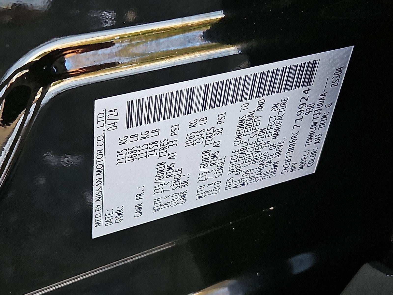 2024 Nissan Rogue SV