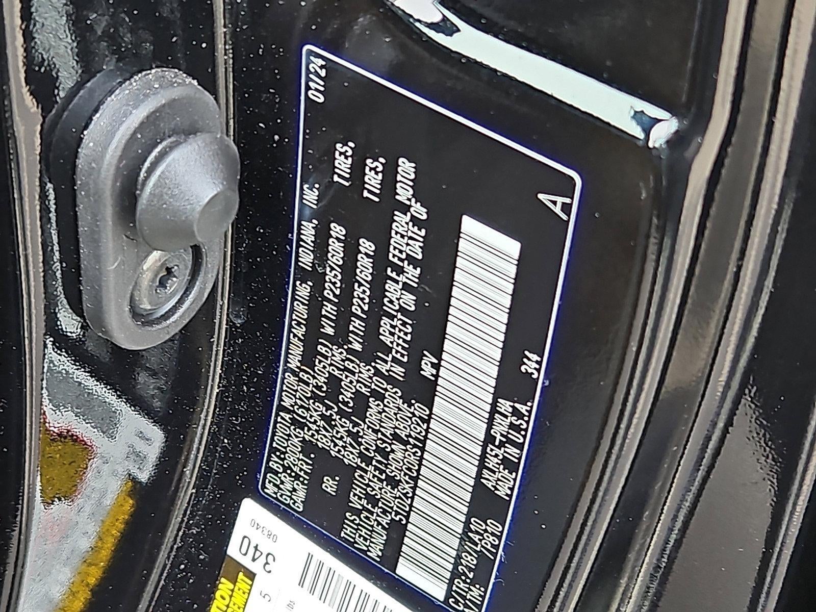 2024 Toyota Sienna Limited AWD 7-Passenger (Natl)