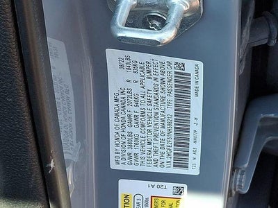 2022 Honda Civic Sedan Sport CVT