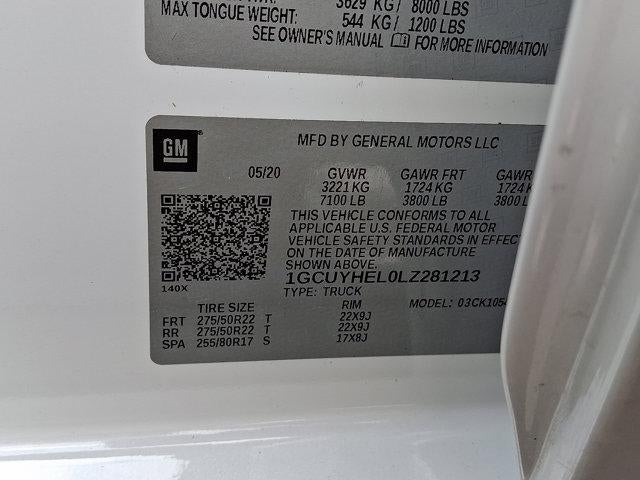 2020 Chevrolet Silverado 1500 Crew Cab Short Box 4-Wheel Drive High Country