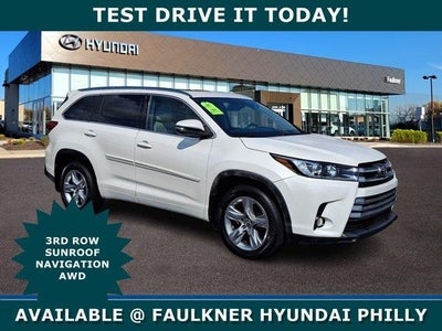 2017 Toyota Highlander Limited V6 AWD (Natl)
