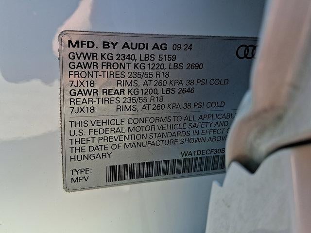 2025 Audi Q3 S line Premium 45 TFSI quattro