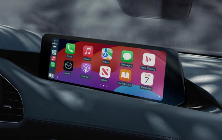 2025 Mazda 3 Sedan -Apple CarPlay Integration Feature | Faulkner Mazda Trevose in Trevose PA