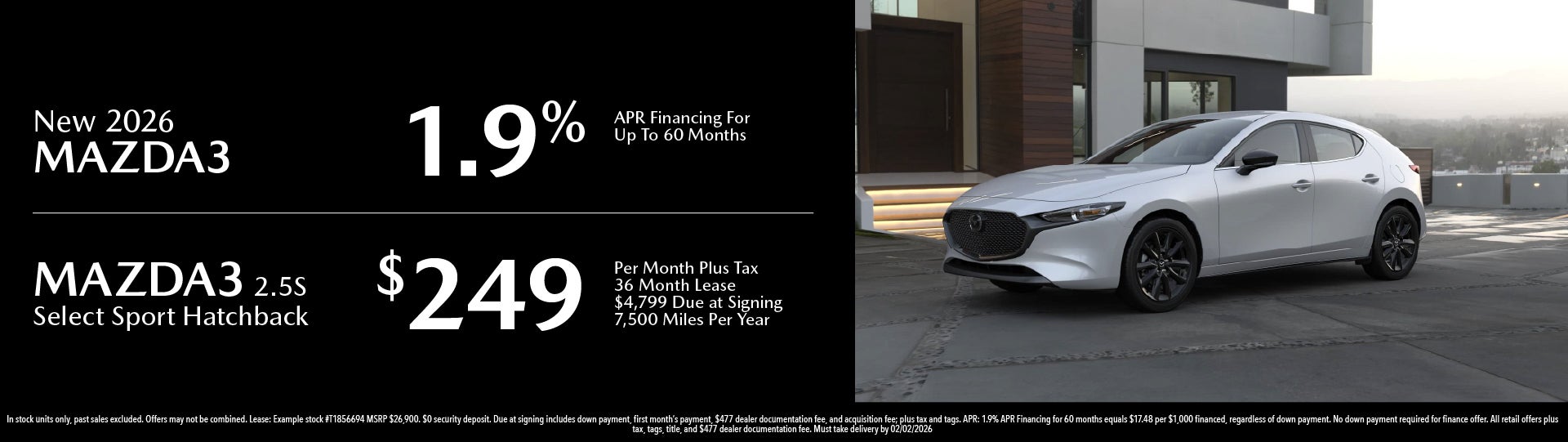 New 2026 Mazda3
