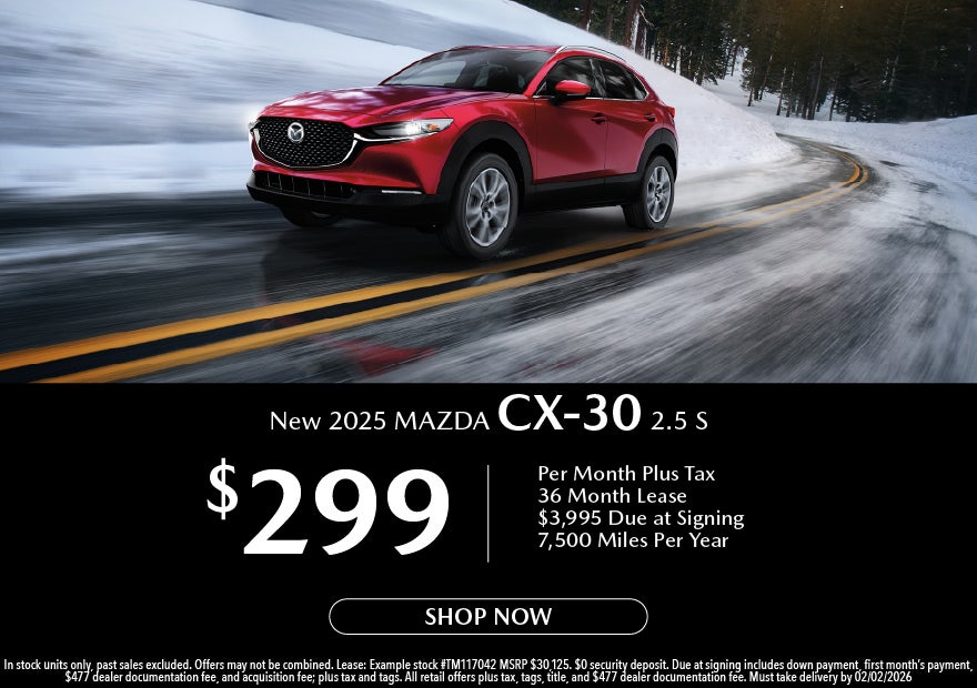 New 2026 Mazda CX-30 2.5 S Select Sport AWD