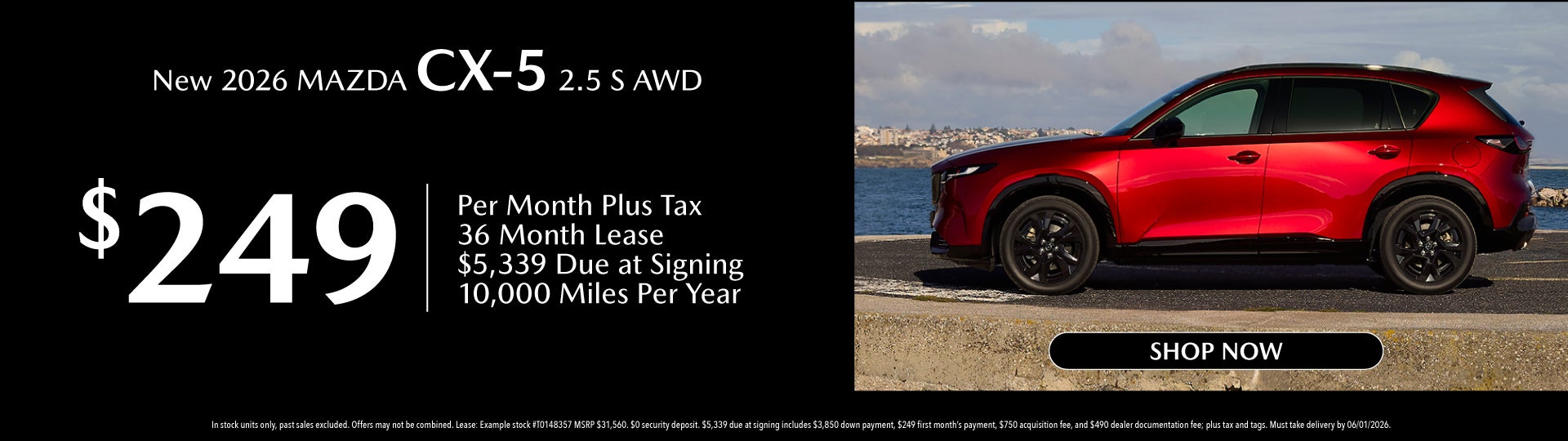 New 2026 MAZDA CX-5 2.5 S AWD