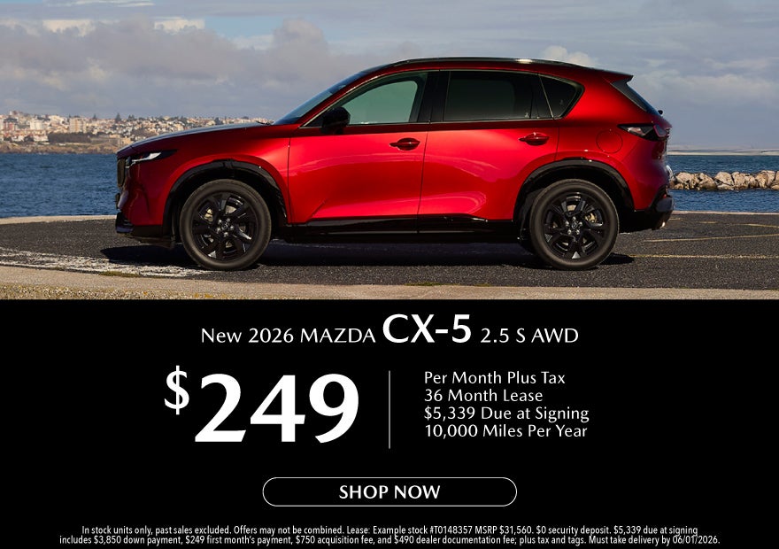 New 2026 MAZDA CX-5 2.5 S AWD